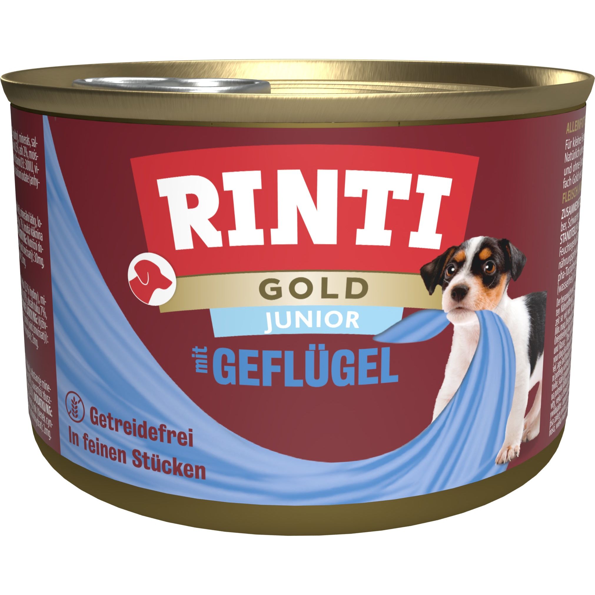 Rinti Gold Junior Geflügelhäppchen 24x 185g